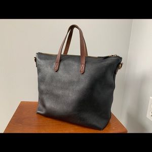 Madewell Zip-Top Transport Carryall Satchel Tote